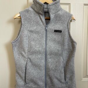 Columbia Women’s Gray Fleece Vest